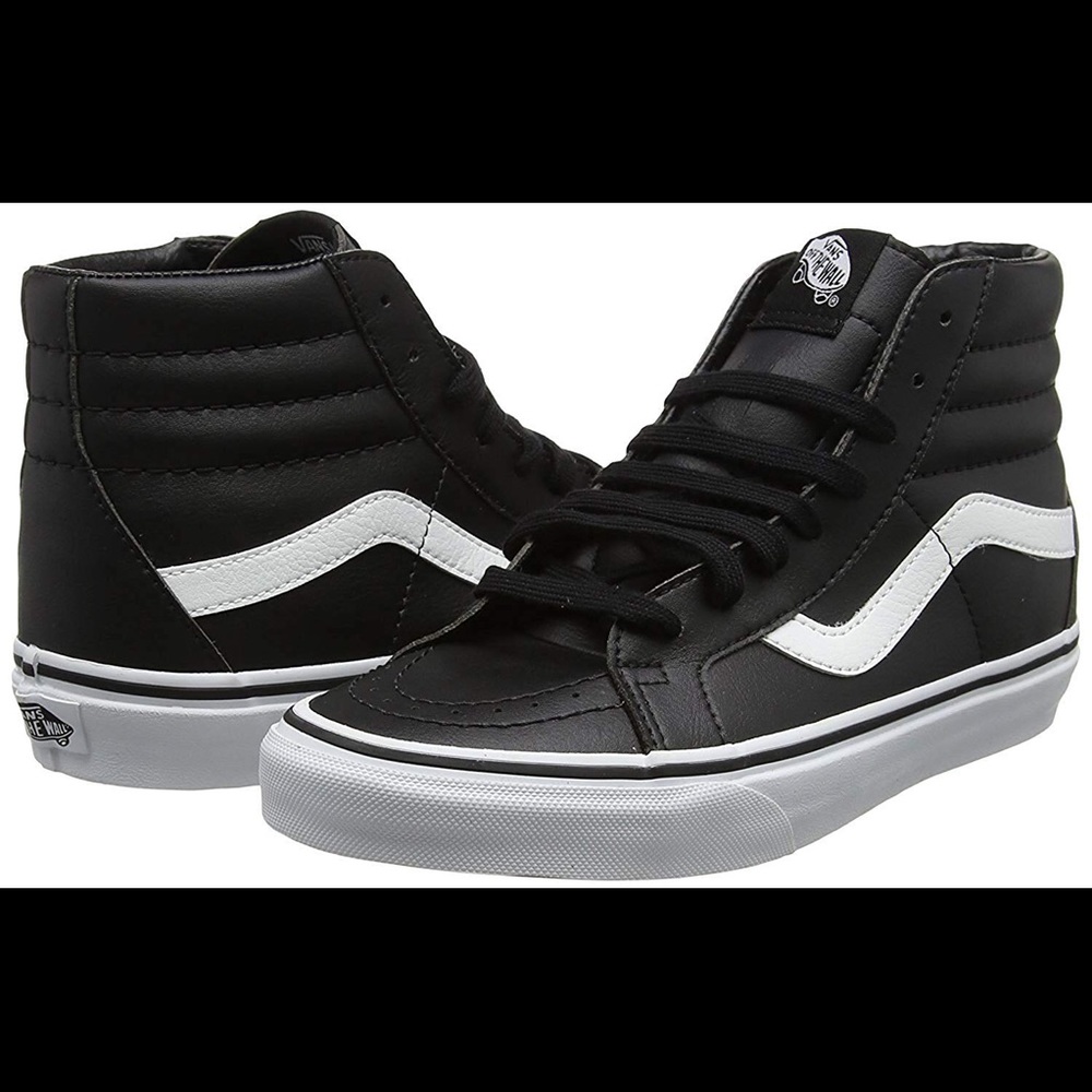 *SOLD!* Vans Sk8 Hi Reissue Skate Shoes - Picture 1 of 8
